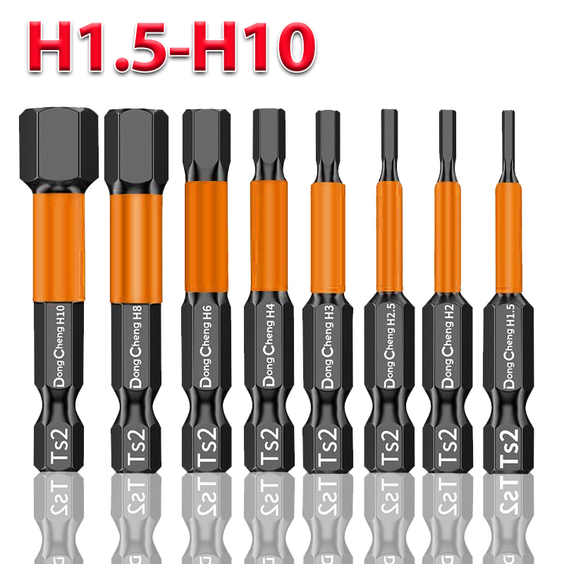 Power Key Tools - Hex Key Bit Black Magnetic Allen