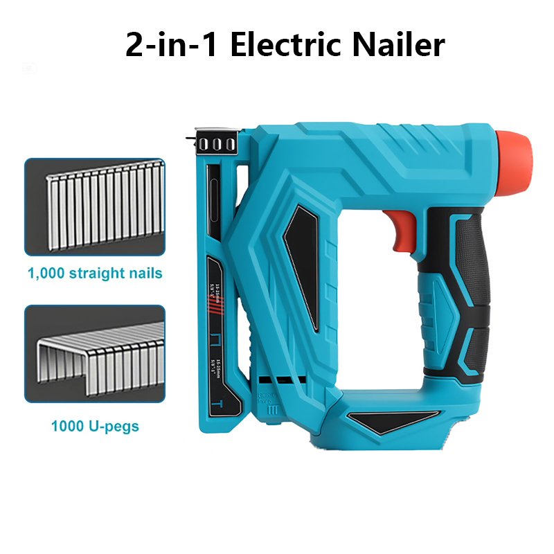 Staple Gun Electric - 2 in 1 Electric Nailer with