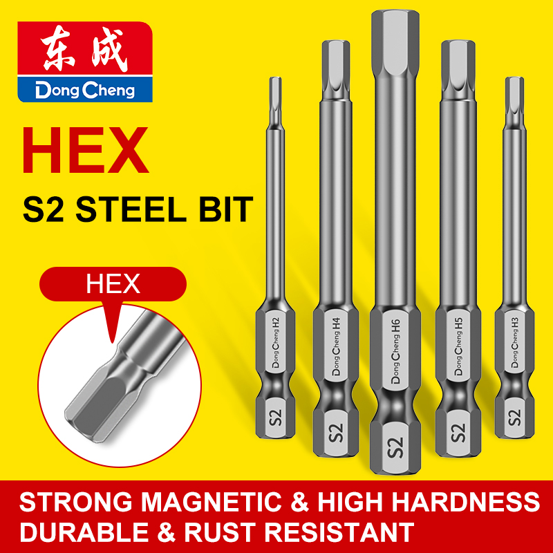 Hex Key Bit Hex Shank Magnetic - Power Key Tools ulasan dan harga