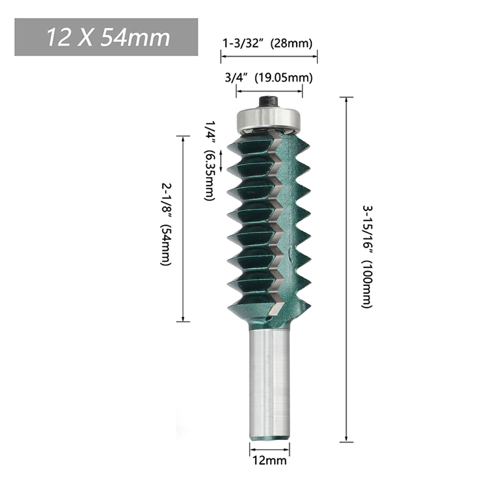 1pcs Brand New Home Router Bit - Power Tools Green Brand ulasan dan harga