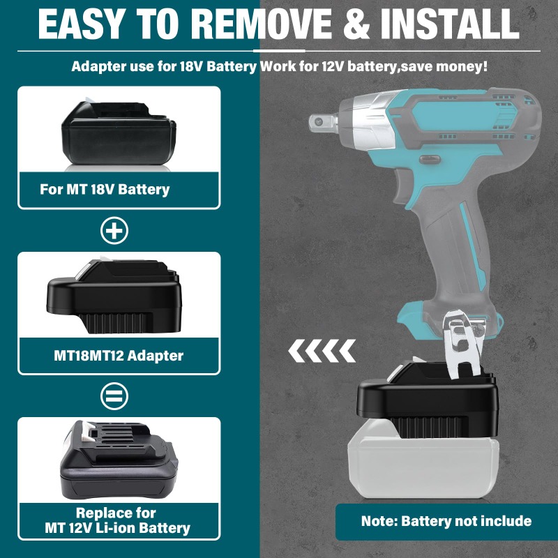 HAKSINKY Power Tool Battery Ad - Power Tools Battery Adapter ulasan dan harga