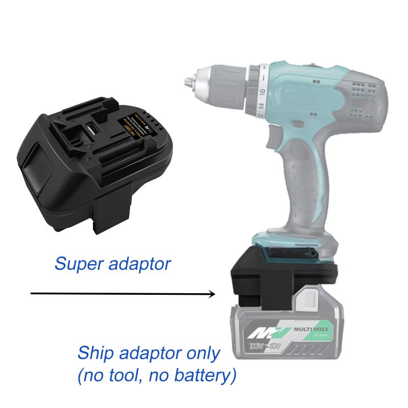 ALASICKA Battery Adapter HK18M - Power Tools Battery Adapter ulasan dan harga