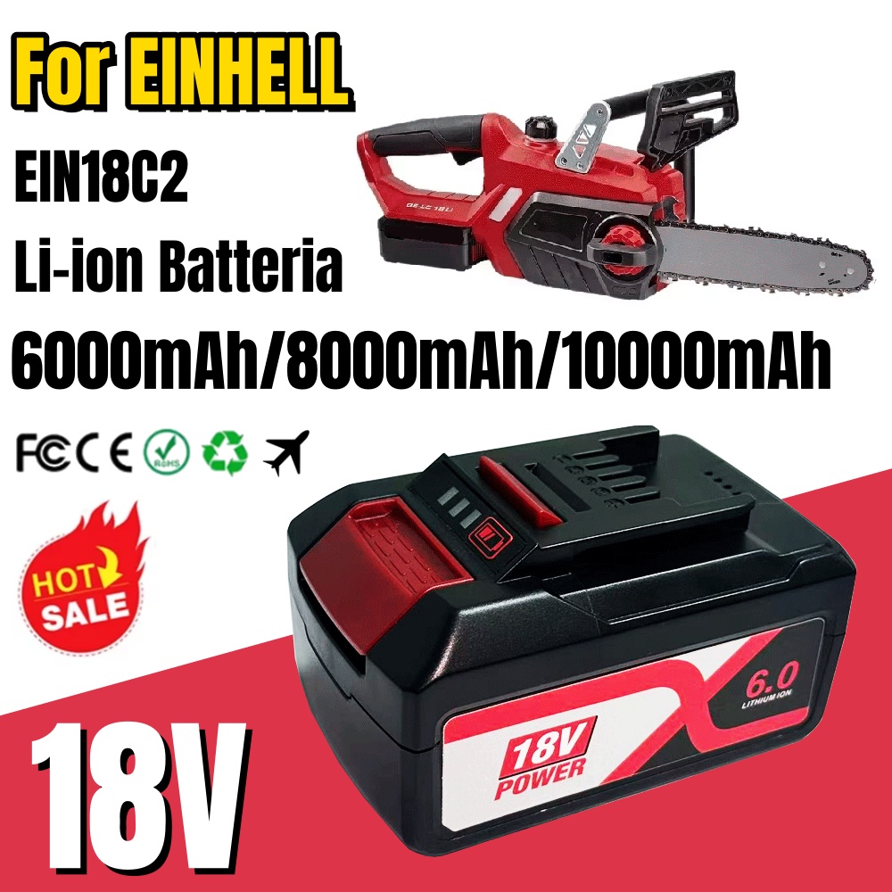 For EINHELL TE18 18V 8Ah 6Ah L - Power Xchange Tools ulasan dan harga