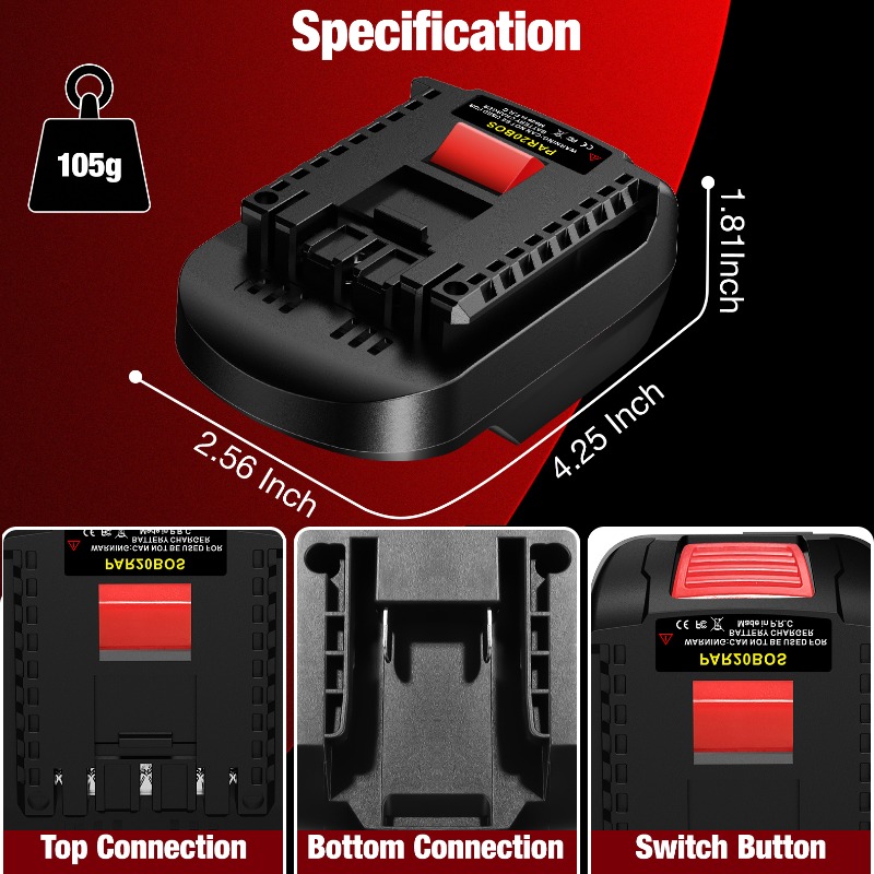 HAKSINKY PAR20BOS Power Tool B - Power Tools Battery Adapter ulasan dan harga
