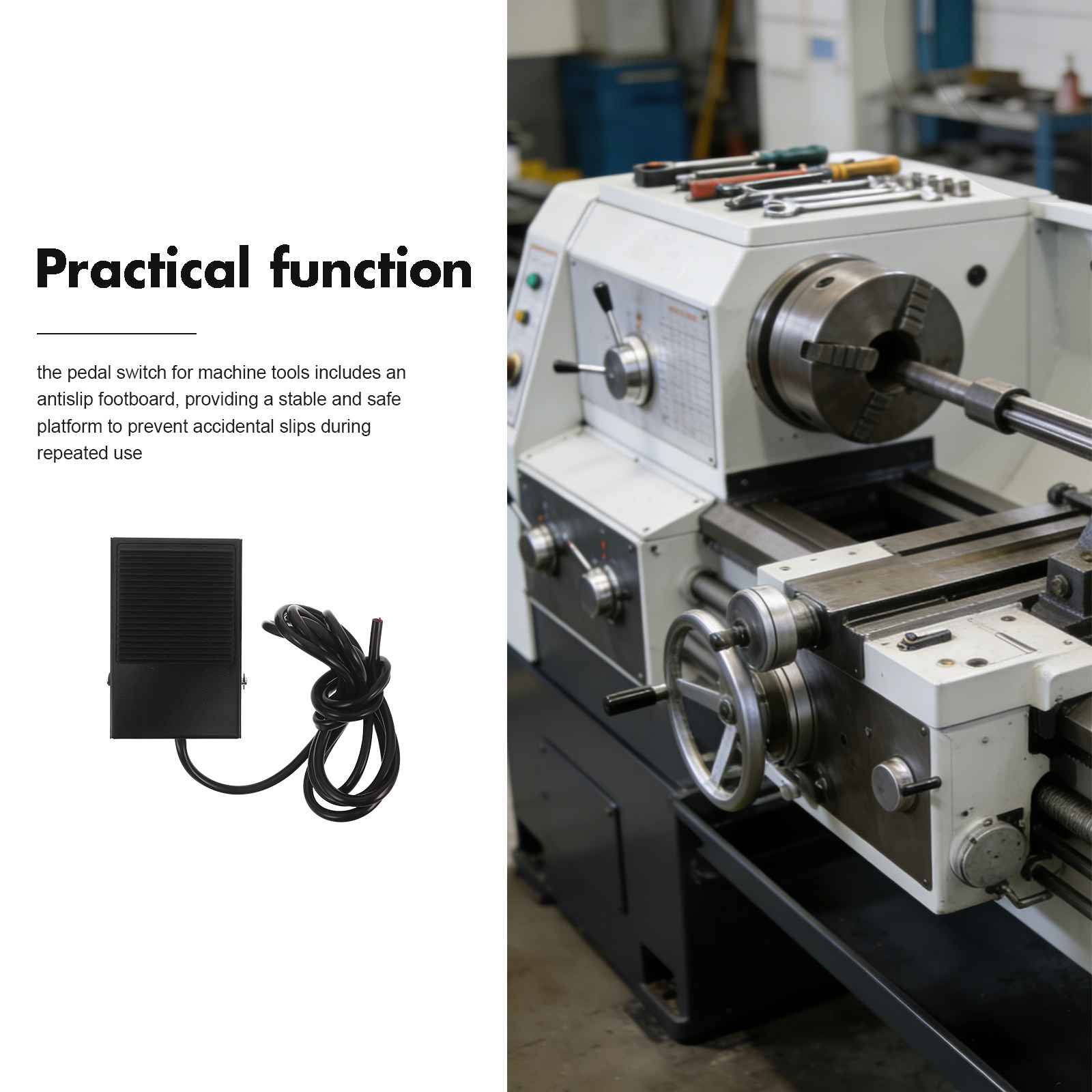 Momentary Foot Pedal Switch fo - Power Tools Machine ulasan dan harga