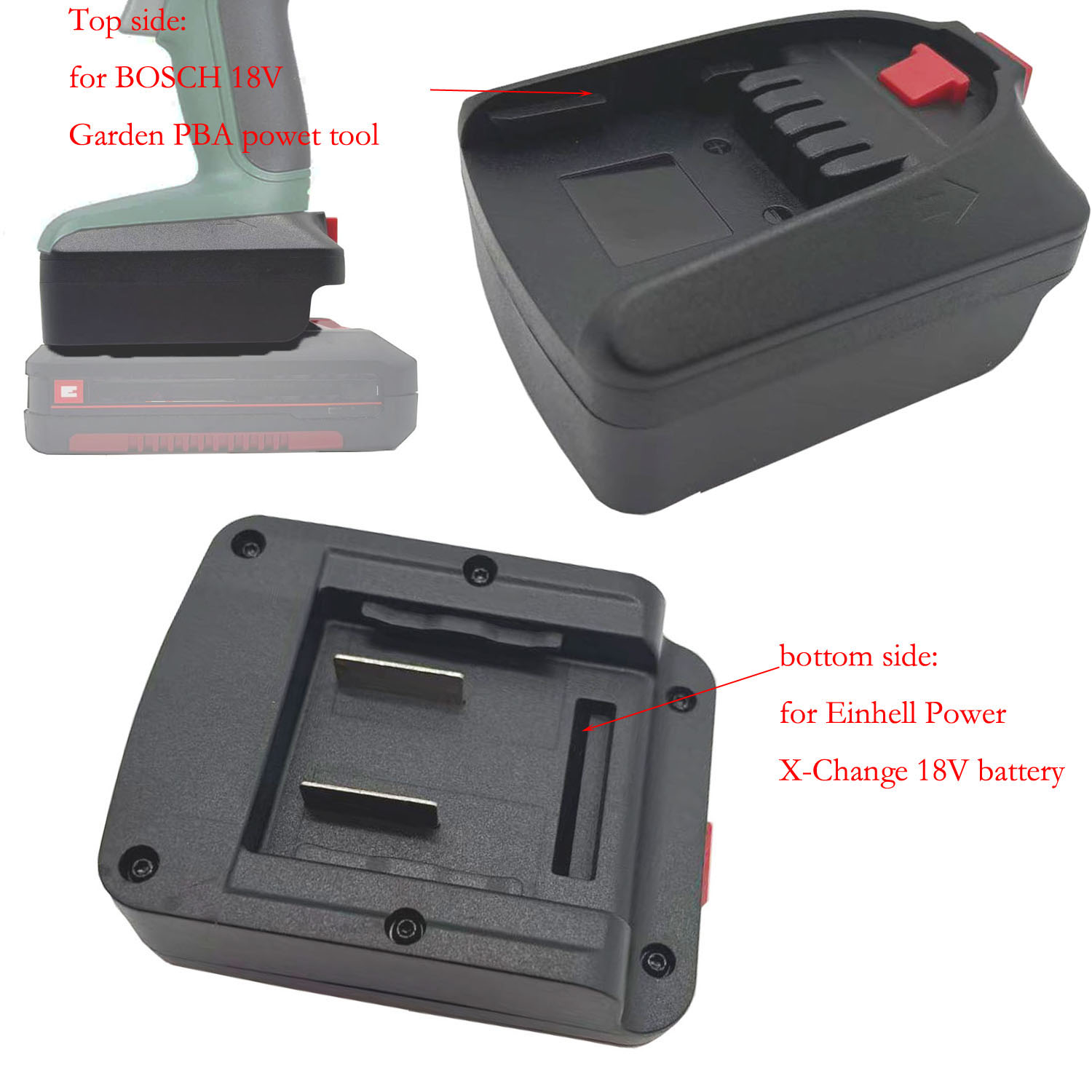 1pc Battery Adapter Converter  - Power Xchange Tools ulasan dan harga