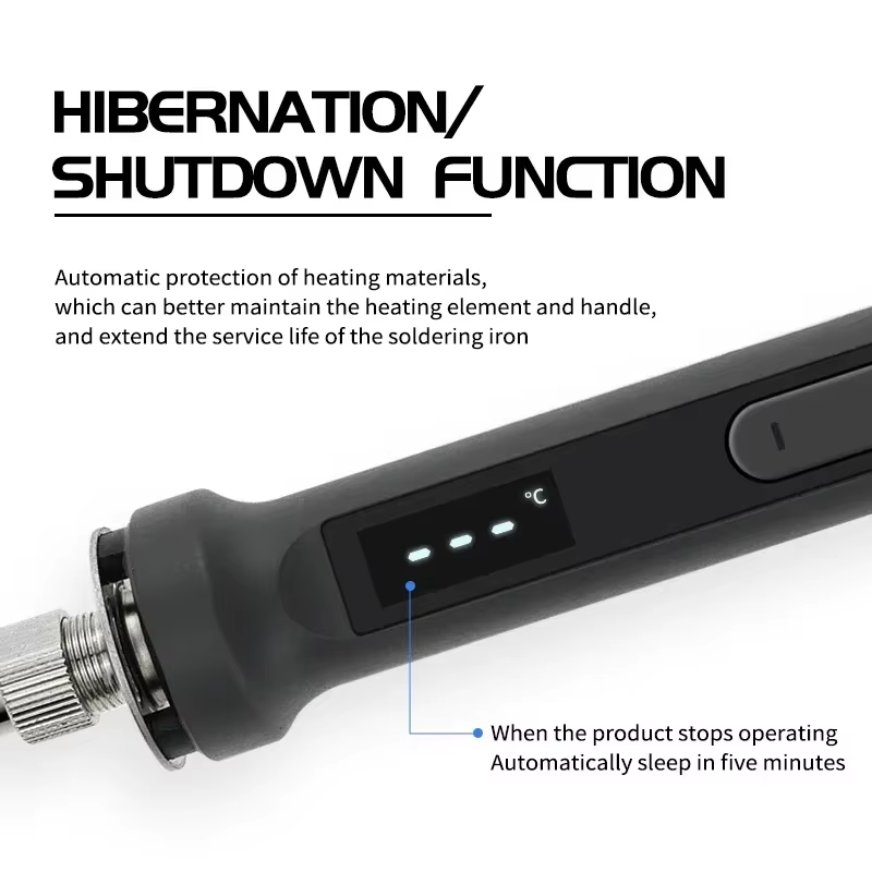 100W Digital Soldering Iron Ki - Power Tools Total ulasan dan harga