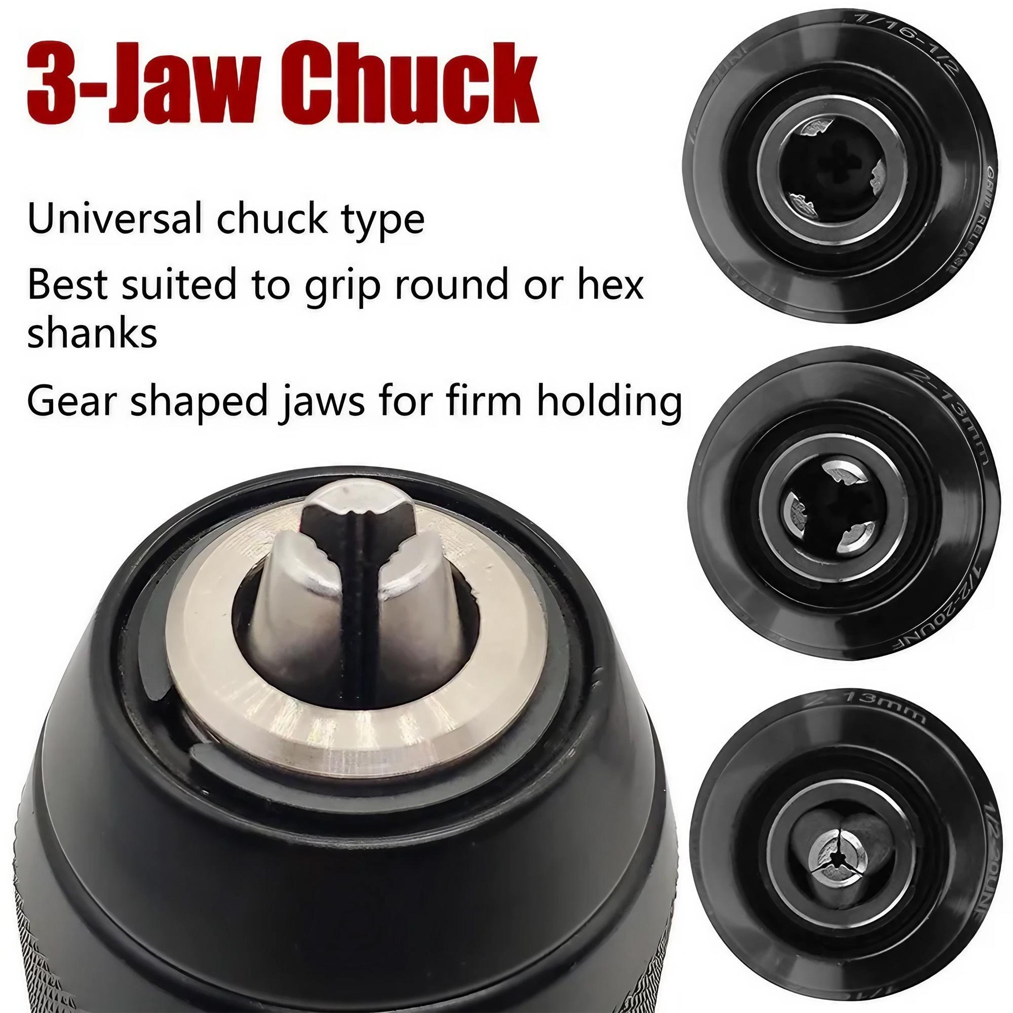 Keyless Drill Chuck Impact Dri - Power Xchange Tools ulasan dan harga