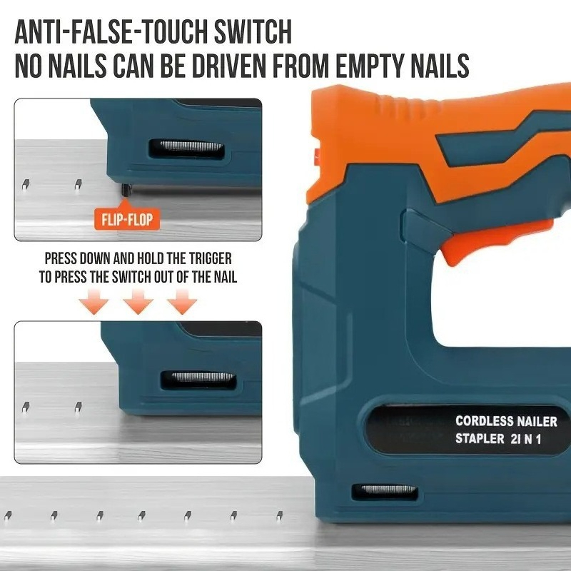New Lithium‑Ion Cordless Stapl - Staple Gun Electric ulasan dan harga