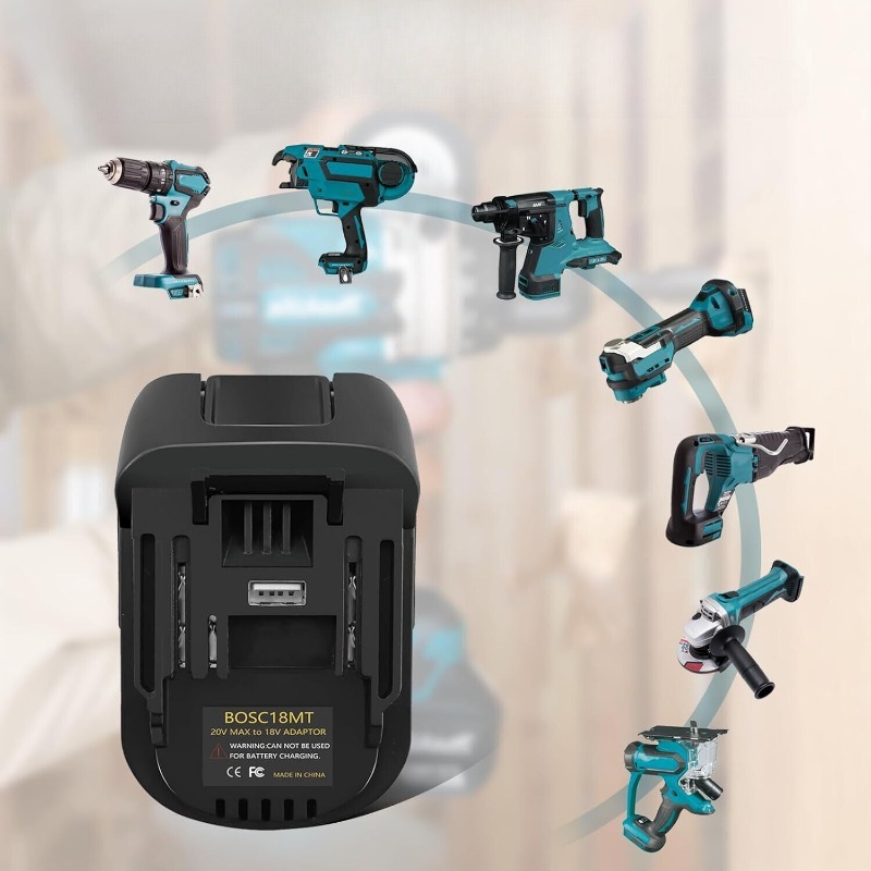 BOSC18MT Battery Adapter Conve - Power Tools Battery Adapter ulasan dan harga