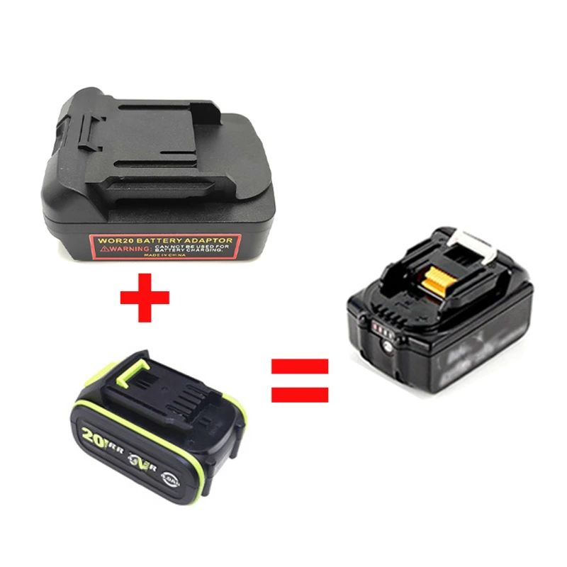 Lithium Battery Adapter Conver - Power Tools Battery Adapter ulasan dan harga
