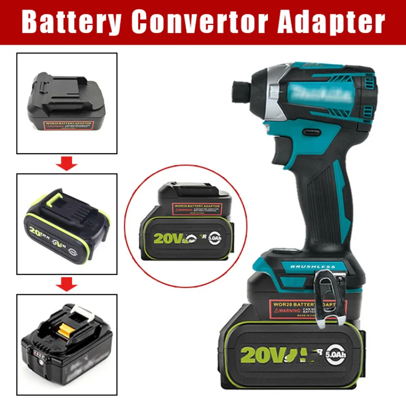 Lithium Battery Adapter Conver - Power Tools Battery Adapter ulasan dan harga