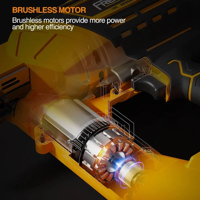 2026/Freeman 20V Brushless Mot - Power Tools Machine ulasan dan harga