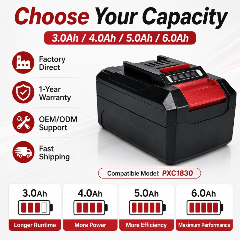 Replacement 18V 5.0Ah Li-ion B - Power Xchange Tools ulasan dan harga
