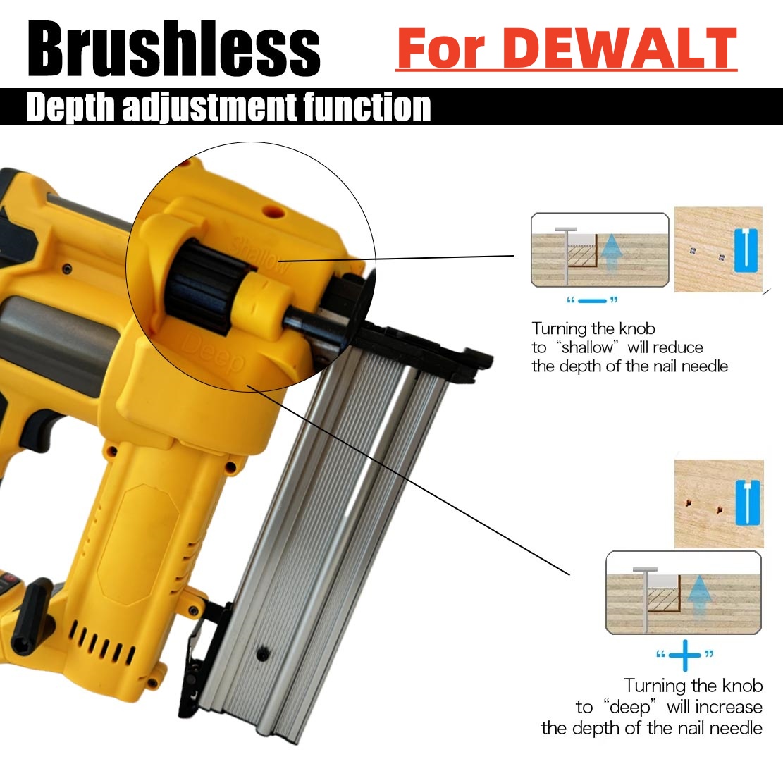 2in1 Brushless Electric Nail G - Staple Gun Electric ulasan dan harga