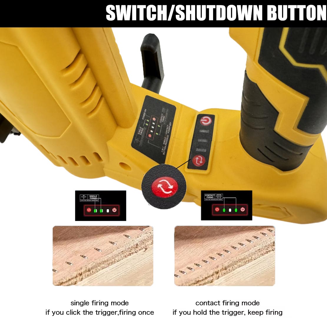 2in1 Brushless Electric Nail G - Staple Gun Electric ulasan dan harga