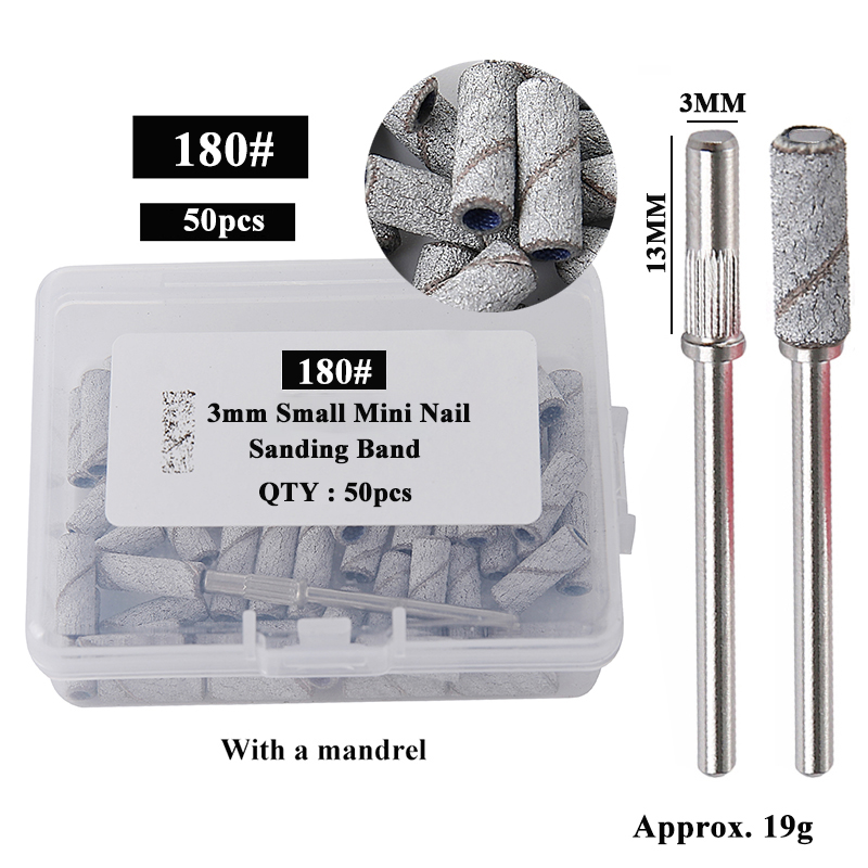 50pcs/box 3mm Mini Sanding Ban - Power Tools Organizer ulasan dan harga